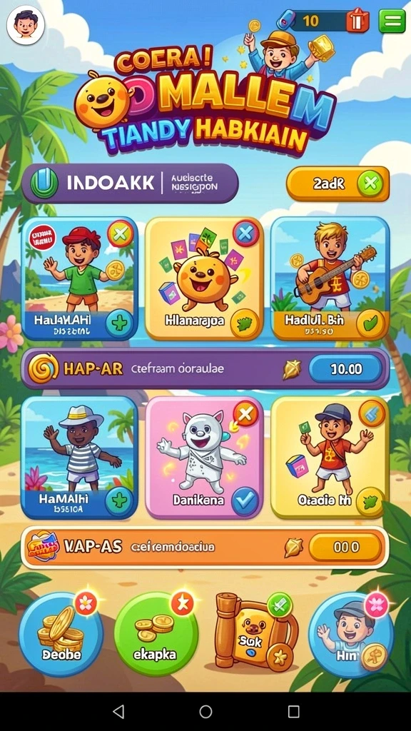c789 - Tampilan menu yang intuitif dan mudah digunakan.