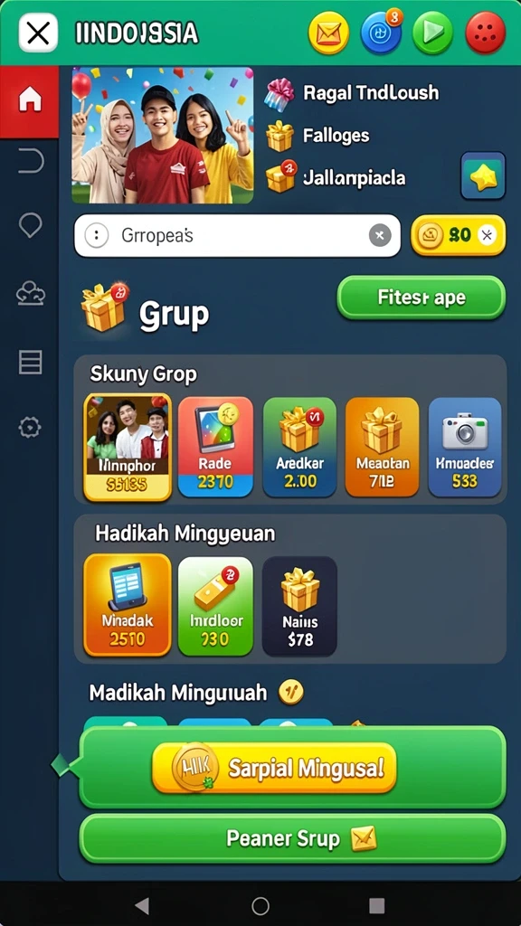 kodokhoki889 - Tampilan antarmuka yang ramah pengguna.