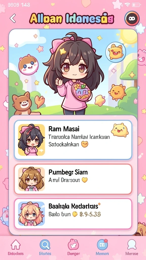 mlbb8 - Tampilan antarmuka yang segar dan modern.