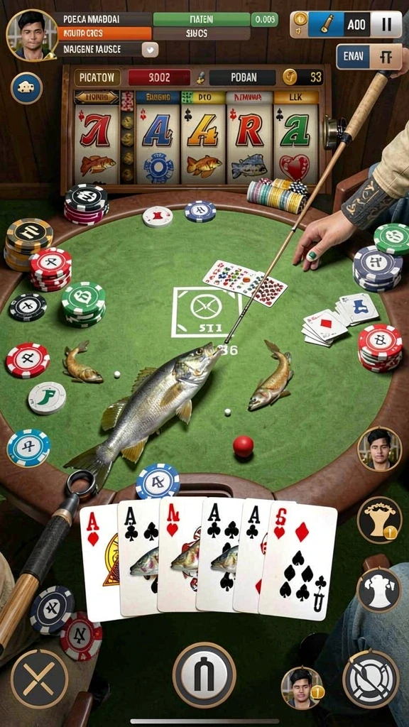 okjk - Tampilan utama dengan menu interaktif yang mudah digunakan.
