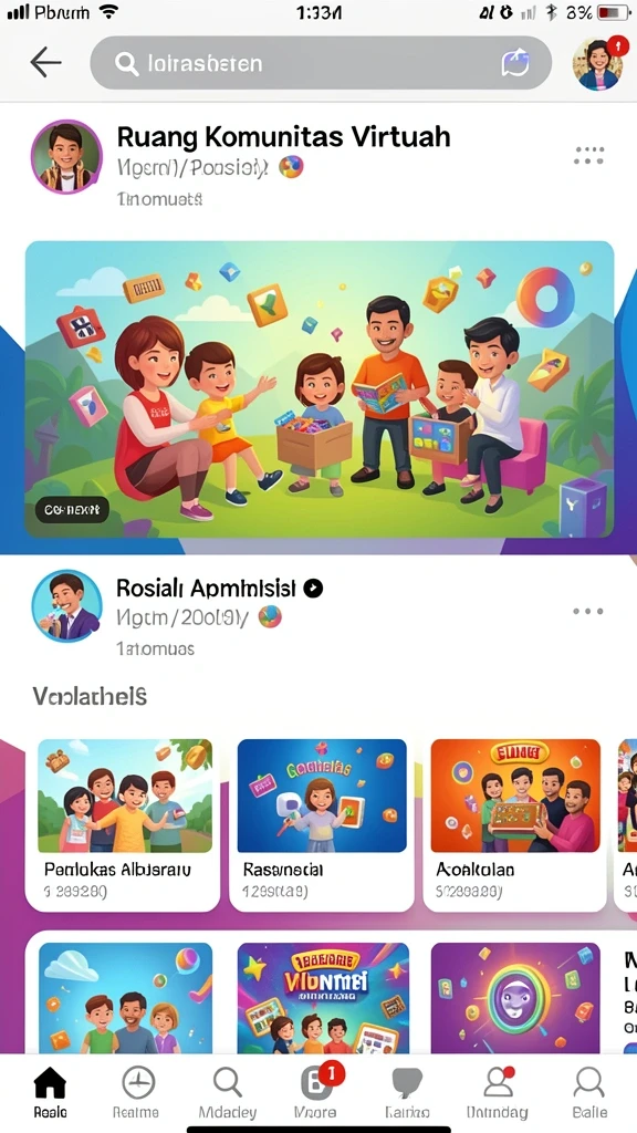 quarkplay - Screenshot menampilkan salah satu level yang penuh tantangan.