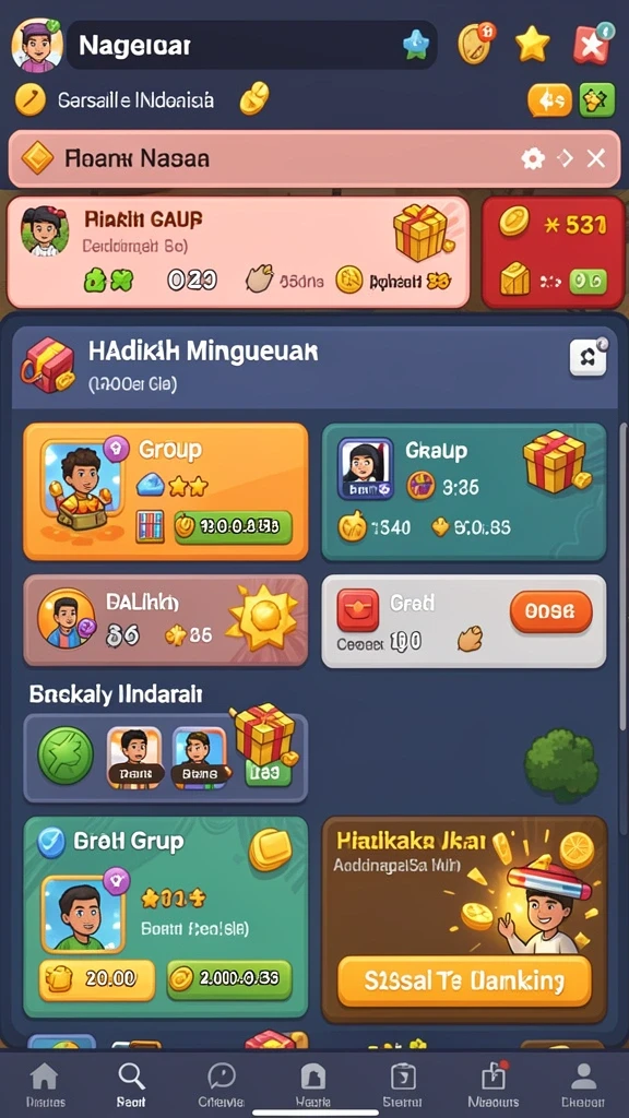 republik77 - Screenshot menunjukkan pertarungan seru antara dua pemain.