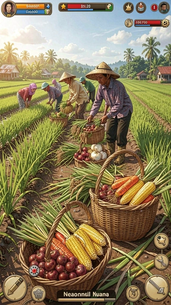 rp55 - Menu utama dengan akses mudah ke semua fitur.
